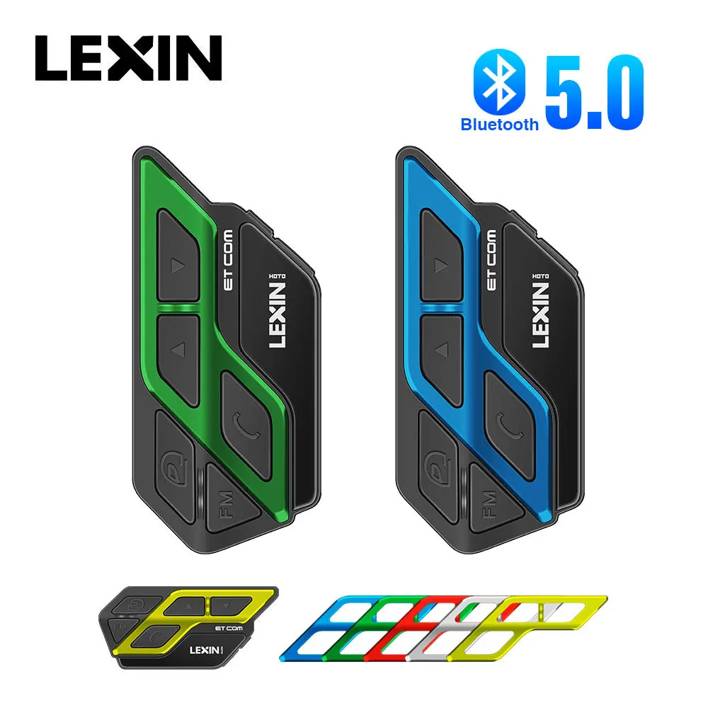 Гарнитура для мотоциклетного шлема LEXIN ETCOM, Bluetooth-Интерком