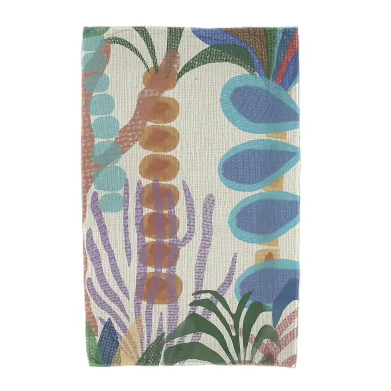

x 60" Tropical Jungle Floral Print Beach Towels