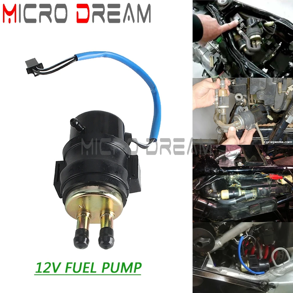 

Топливный насос двигателя 12 В для Honda CBR1000F CBR500 CBR250 MC19 CBR400 NC23 NC29 CB400 CB-1 CBR900RR CBR600 F F F4 F3 TRX350 VTX1300