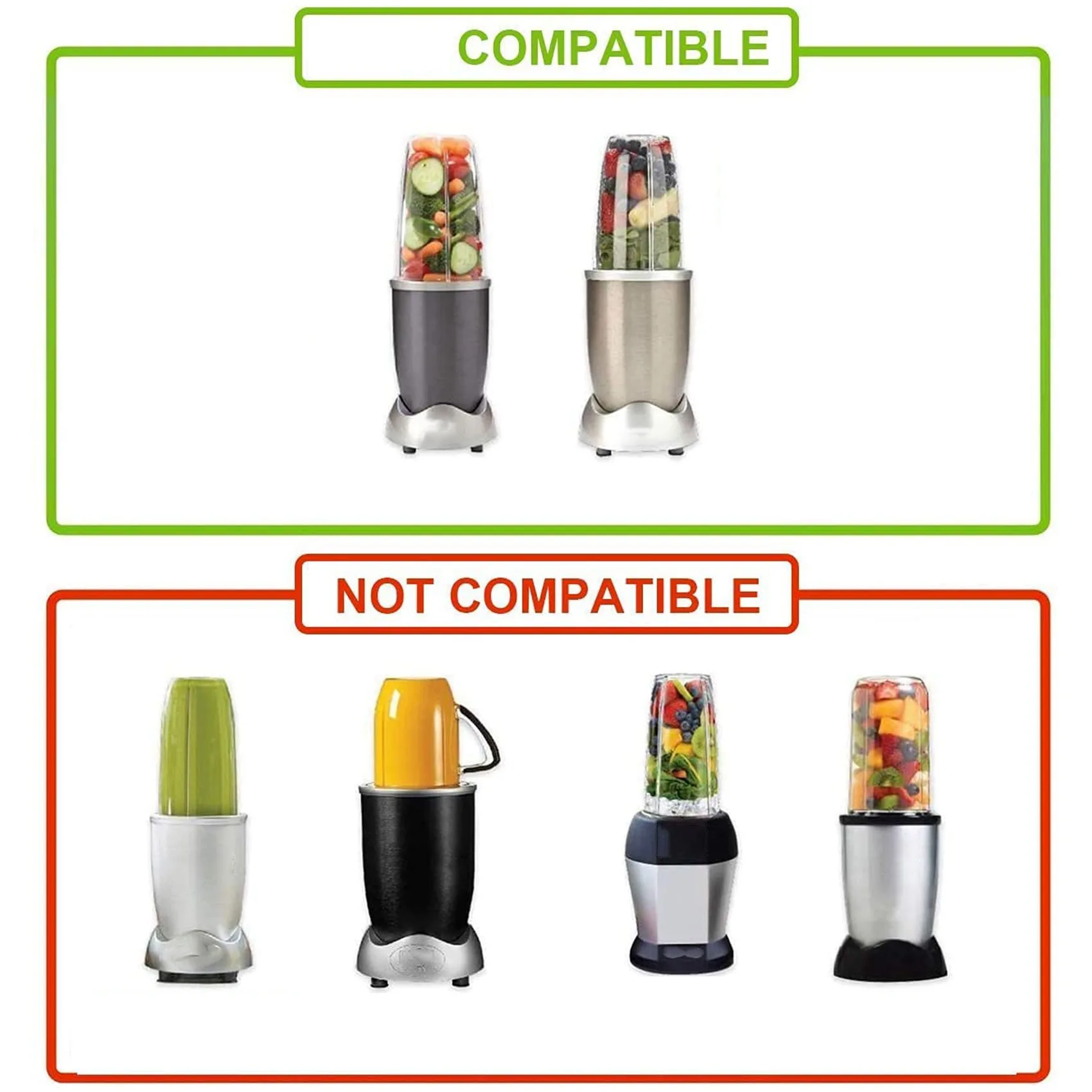 Фото Нож-экстрактор, совместимый с NutriBullet 600W / Pro 900W, серия ножей-экстракторов для блендера NutriBullet №5