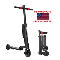 teewing x6 5 5 36v 5ah 250w foldable backpack electric scooter us warehouse drop ship