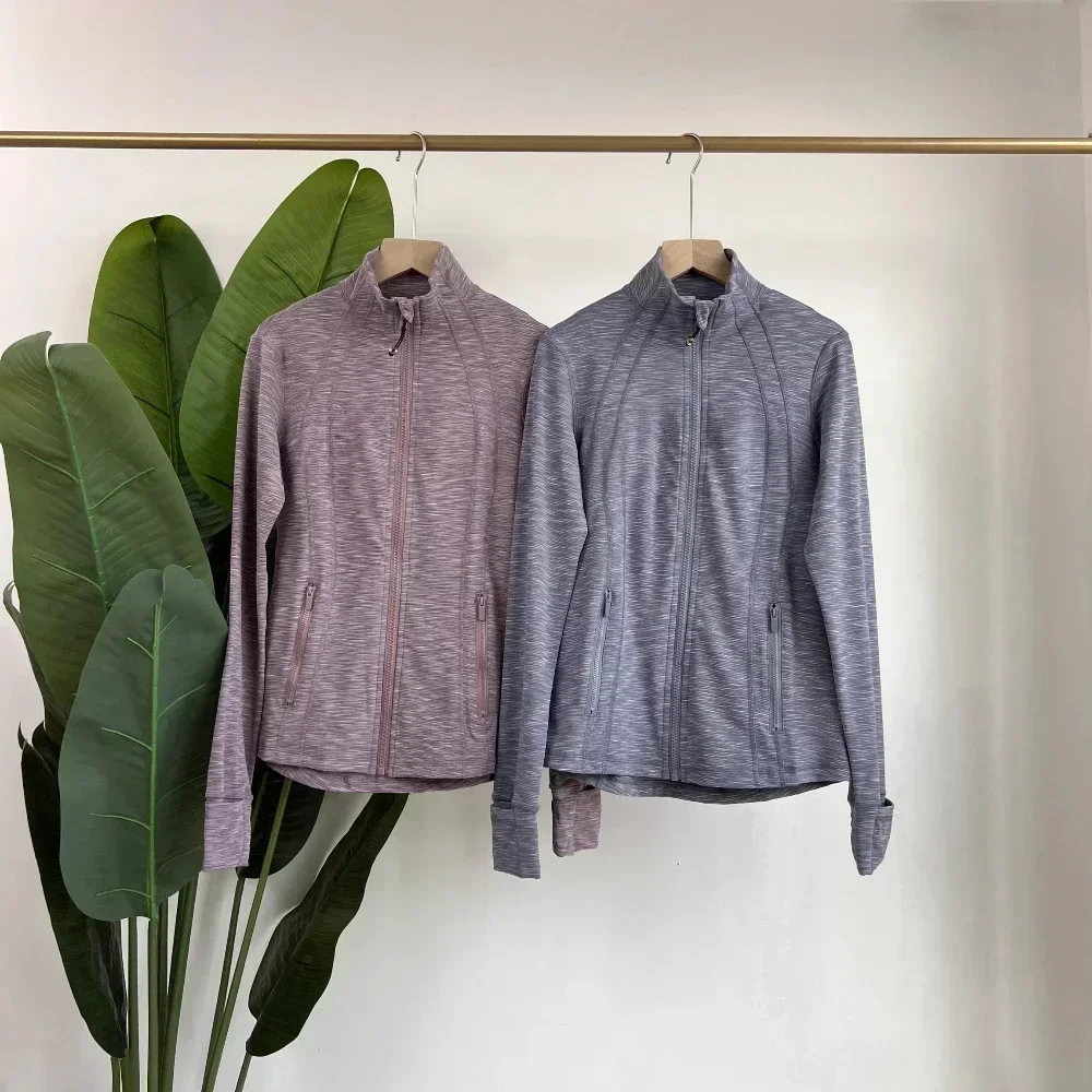 Женская спортивная куртка Lemon Defines модная облегающая одежда пальто для