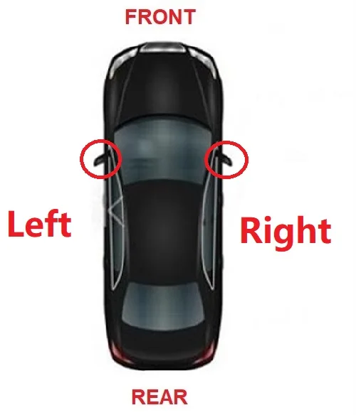 

Для VW Passat B5 Bora Jetta Golf MK4 4 для Seat Alhambra Cordoba Ibiza Leon Toledo Автомобильное зеркало заднего вида с подогревом синего цвета