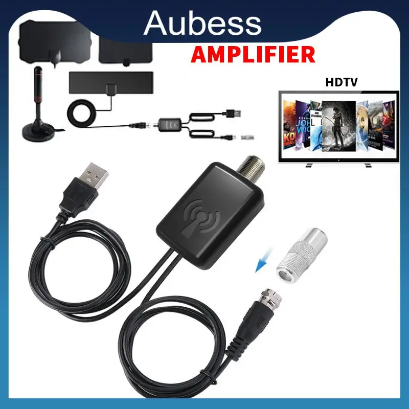 

Professional Digital Antenna Tv Booster Expand The Receiving Range Hdtv Digital Signal Amplifier 25db Lna High Quality Universal