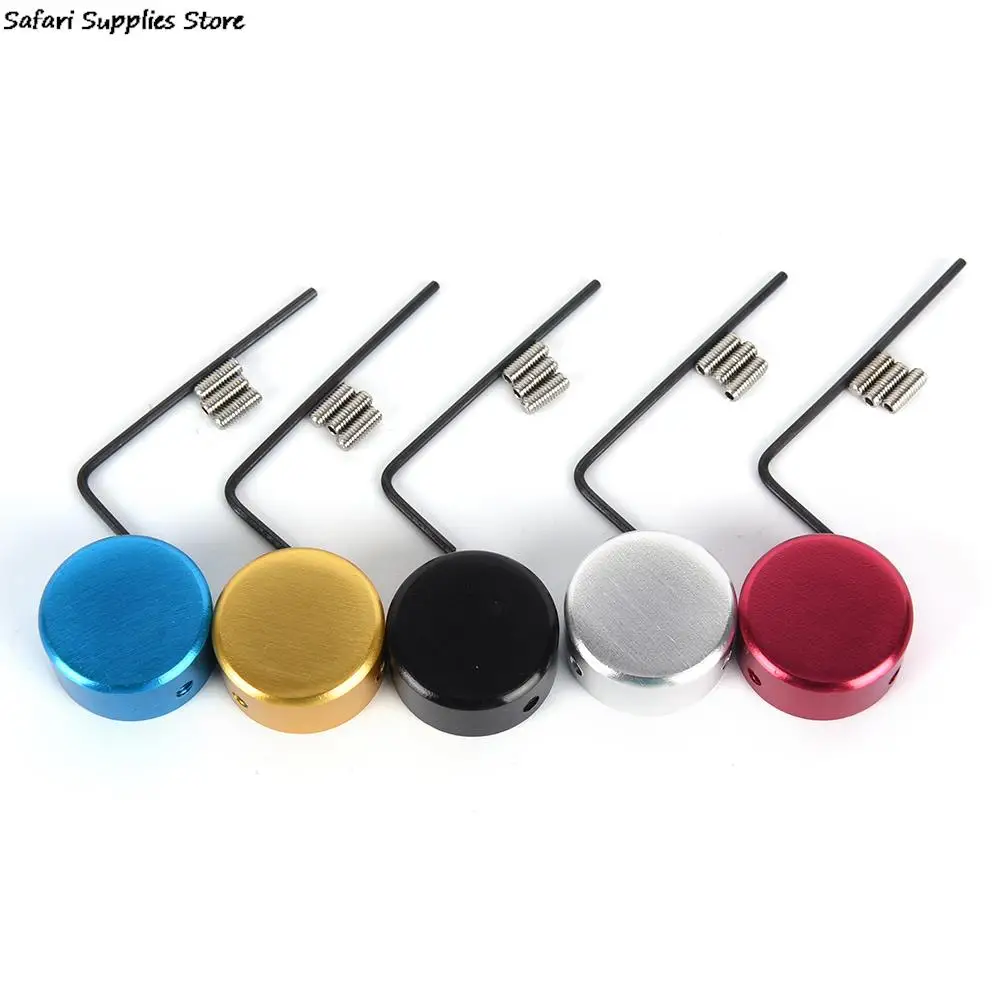 

Footswitch Topper Colorful Aluminium Alloy Bumpers Protector For Guitar Effects Pedal Footswitch Hat Guitar Protector