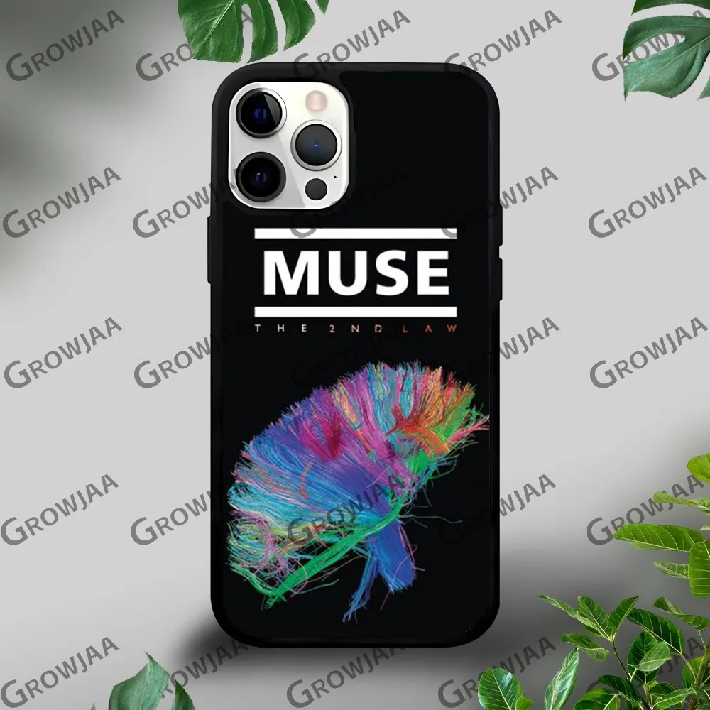 Чехол для телефона Great Band M-MUSE iPhone 16 15 14 13 12 11 Pro Xs Max Mini Plus Celulares Hard Funda