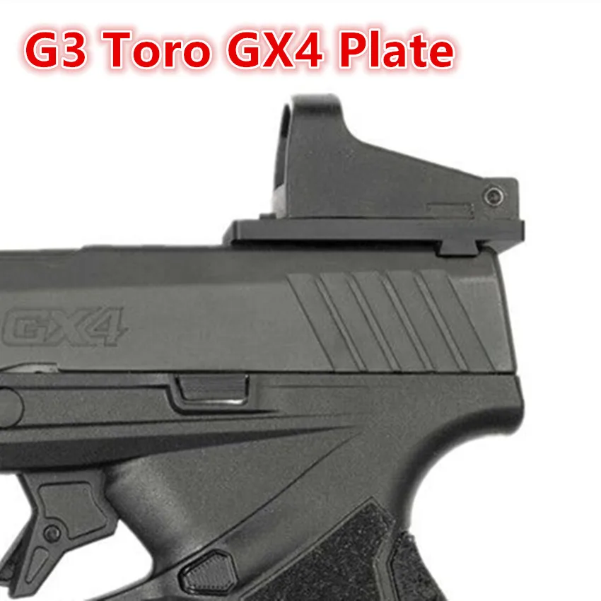 

Металлическая алюминиевая фотопластина для Taurus G3C, новинка, G3, G3X, G3XL, GX4, Toro, аксессуары для «Ласточкин хвост» 9 мм, инструмент, база прицела с к...