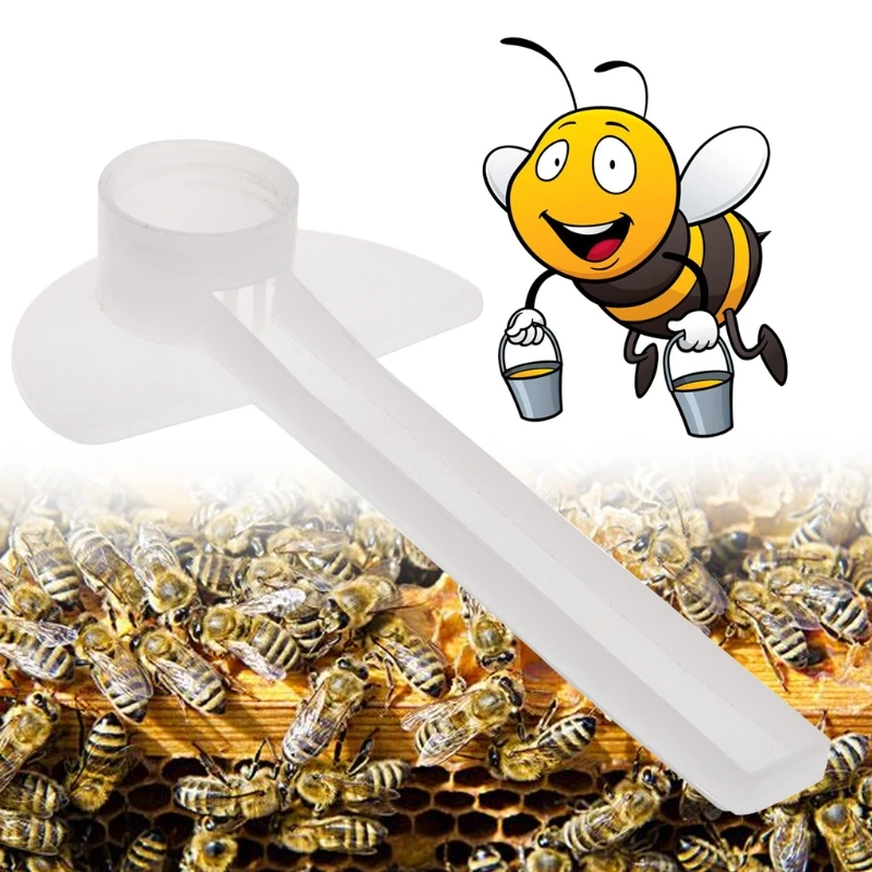 

Кормушка для пчел, пластиковый инструмент для кормления питьевых напитков, пчеловодства, улей, 10 шт.