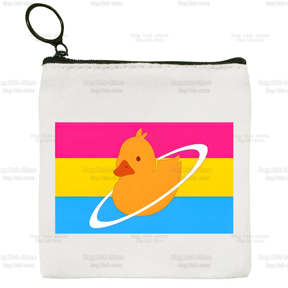Quackity My Beloved  Printed Canvas Bag Design Canvas Simple and Fashionable Storage Bag
