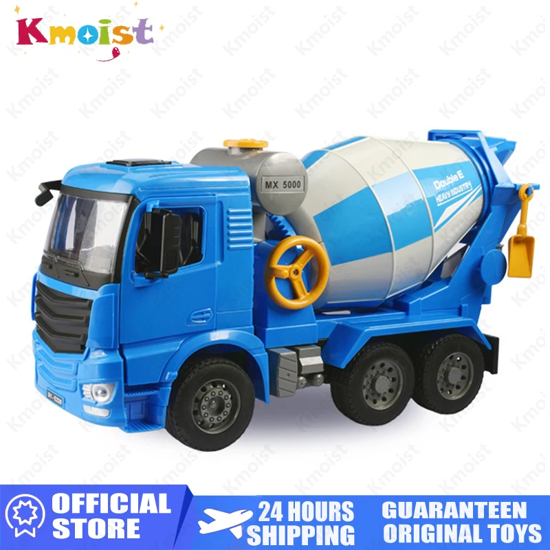 

1/20 Big Model Car Simulated Engineering Mixer Truck Tractor Large Inertia Toys Caterpillar Learning Educational Toy for Boy Kid