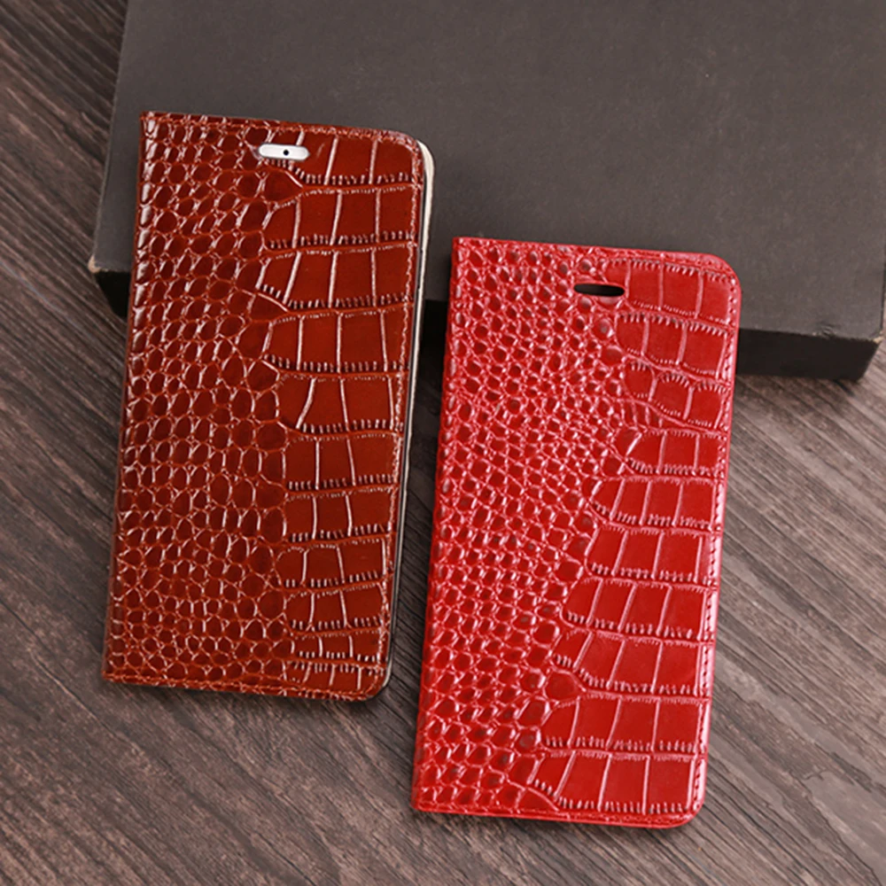 

Leather Flip Phone Case For iPhone 14 13 12 11pro max 13 12mini 7 8 Plus XR Xs Max SE 2 PU Crocodile Texture Wallet Back Cover