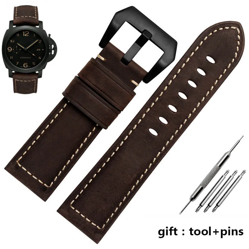 

Браслет из воловьей кожи, 20/22/24/26 мм