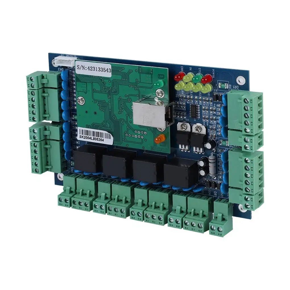 

Network TCP/IP Access Control Panel Board Reader for Wiegand 4 Door Use