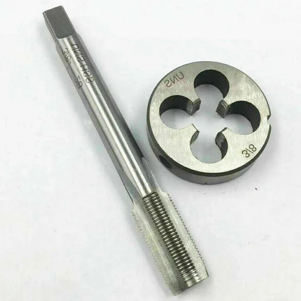 Коническая замочная скважина UNS Tap Die 3/8-26 матрица из черных материалов ручные