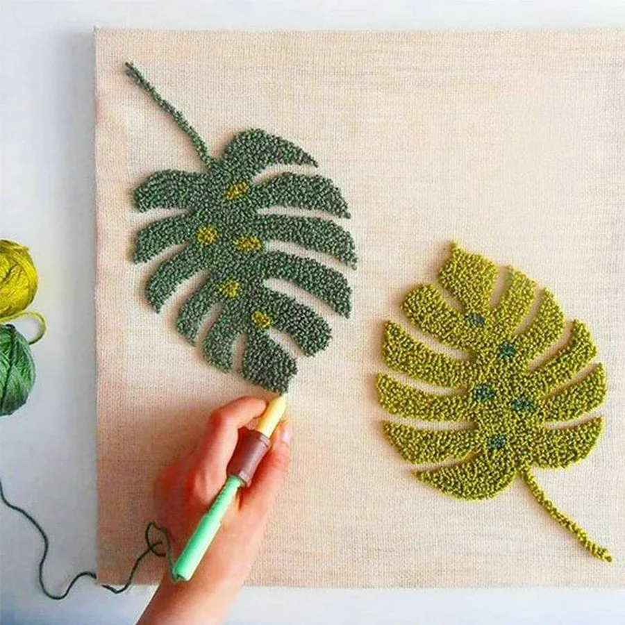 5 шт. 34X34 см ткань монахов вышивка для рукоделия хлопковая пряжа сделай сам