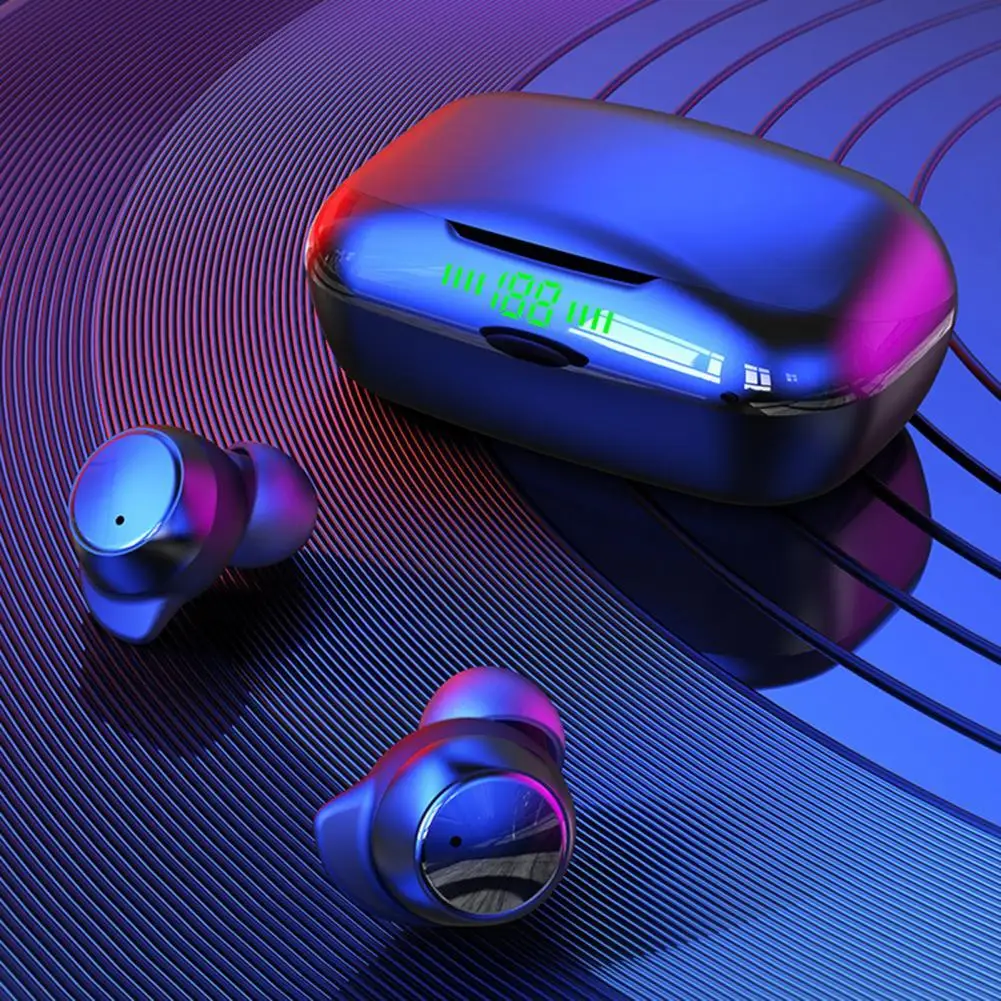 

New TWS Wireless Noise Cancelling Touch Bluetooth Headset Mini Binaural In-Ear Waterproof Stereo Waterproof In-ear Earbud 029