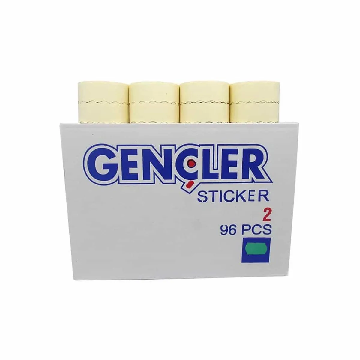 

Juniors Light Green Meto Tag 2 No (96 Roll) (1 Roll 1000 PCs) R6