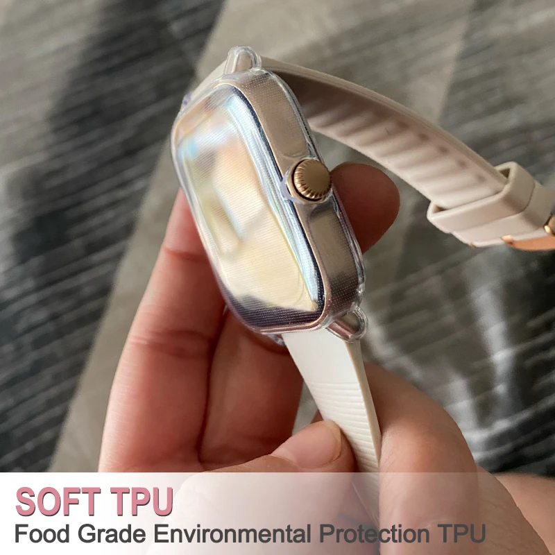 Мягкий бампер из ТПУ для Huami Amazfit GTS 4 3 2 GTS2e чехол часов Bip S Lite U Pro защитная оболочка