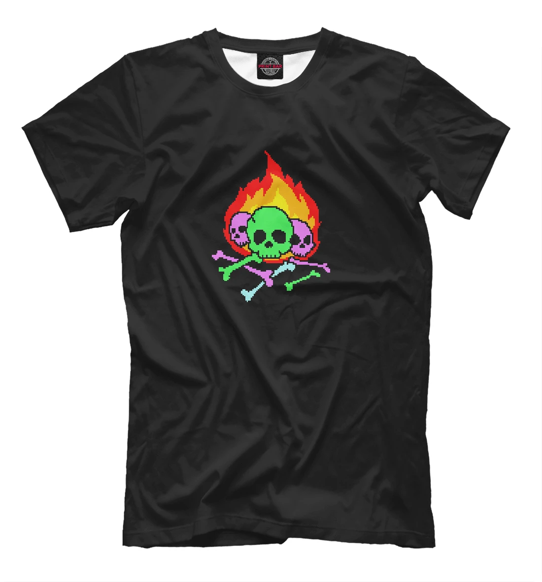 Футболка Pixel skulls &amp bones Черепа |