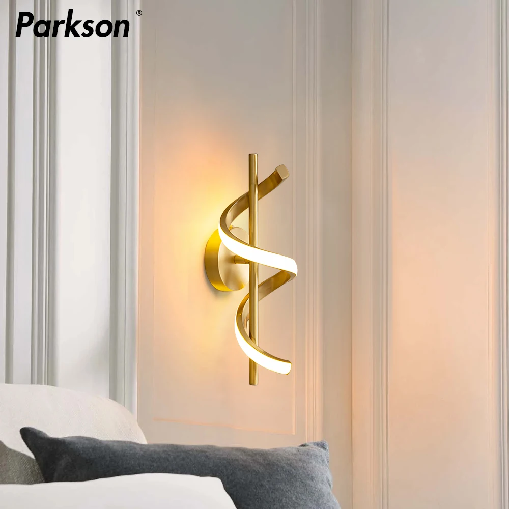 

LED Modern Wall Lamps Living Room Bedroom Bedside AC90V-260V LED Indoor For Home Decoration Aluminum Nordic Wall Lights Fixture