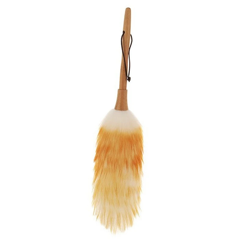 

Anti-Static Wool Brush Duster Blinds Kitchen Keyboard Dust Cleaning Tool Car Duster Interior/Exterior Cleaner Smart And Soft And