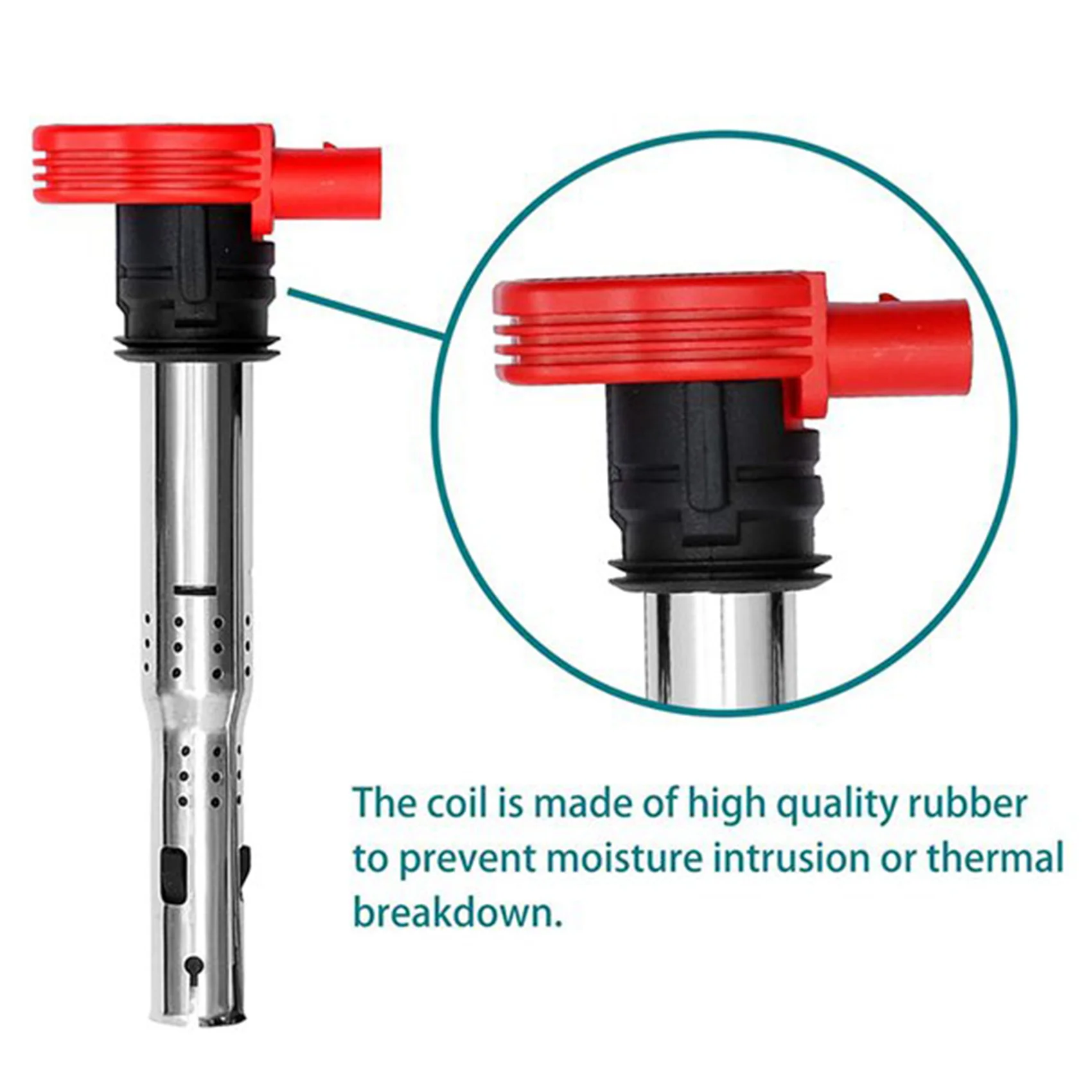 Зажигание 4 шт. Комплект спиралей для Audi A4 A5 R8 и VW-Golf GTI. 2 0 T FSI 06E905115E 06E905115A