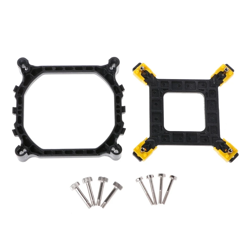 

PC CPU Heatsink Mounting Bracket Holder Base Backplate Kit for intel LGA 115X/1366/2011 Motherboard Fan Stand
