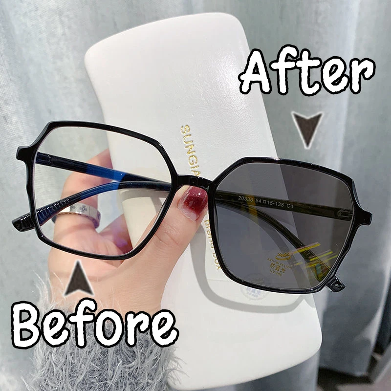 

Очки для близорукости для мужчин и женщин, фотохромные компьютерные с защитой от синего света, с диоптриями от 0 до-6,0