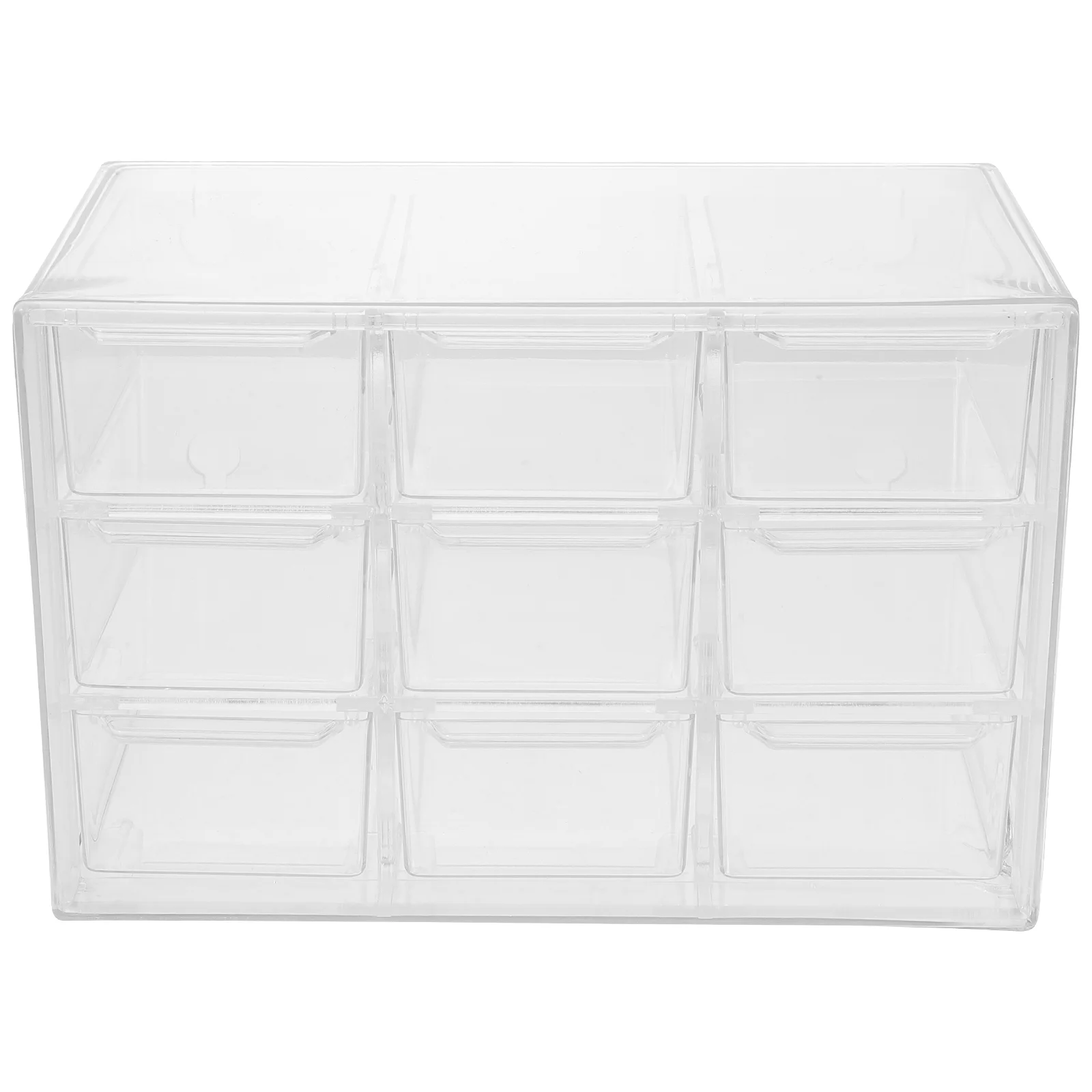 

Showcase Desktop Organizer Drawers Stationery Container Household Storage Plastic