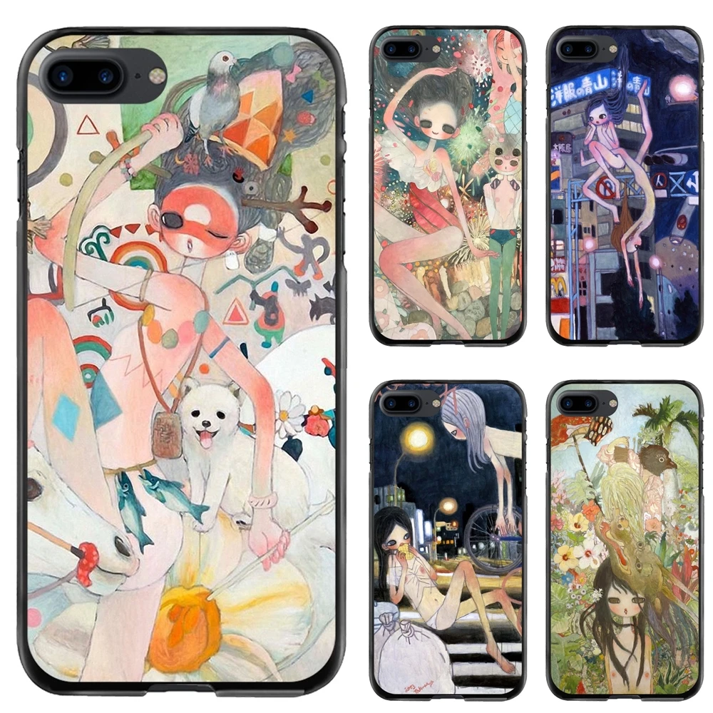 

Aya takano Art For iPod Touch iPhone 11 12 Pro MAX 4S 5 5S SE 6 6S 7 8 Plus X XR XS Hard Phone Case