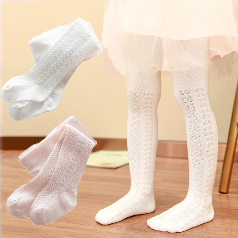 

Летние чулки для девочек 2022, хлопковые колготки для детей, детские леггинсы, сетчатые колготки с узором для детей, колготки для принцесс, для...