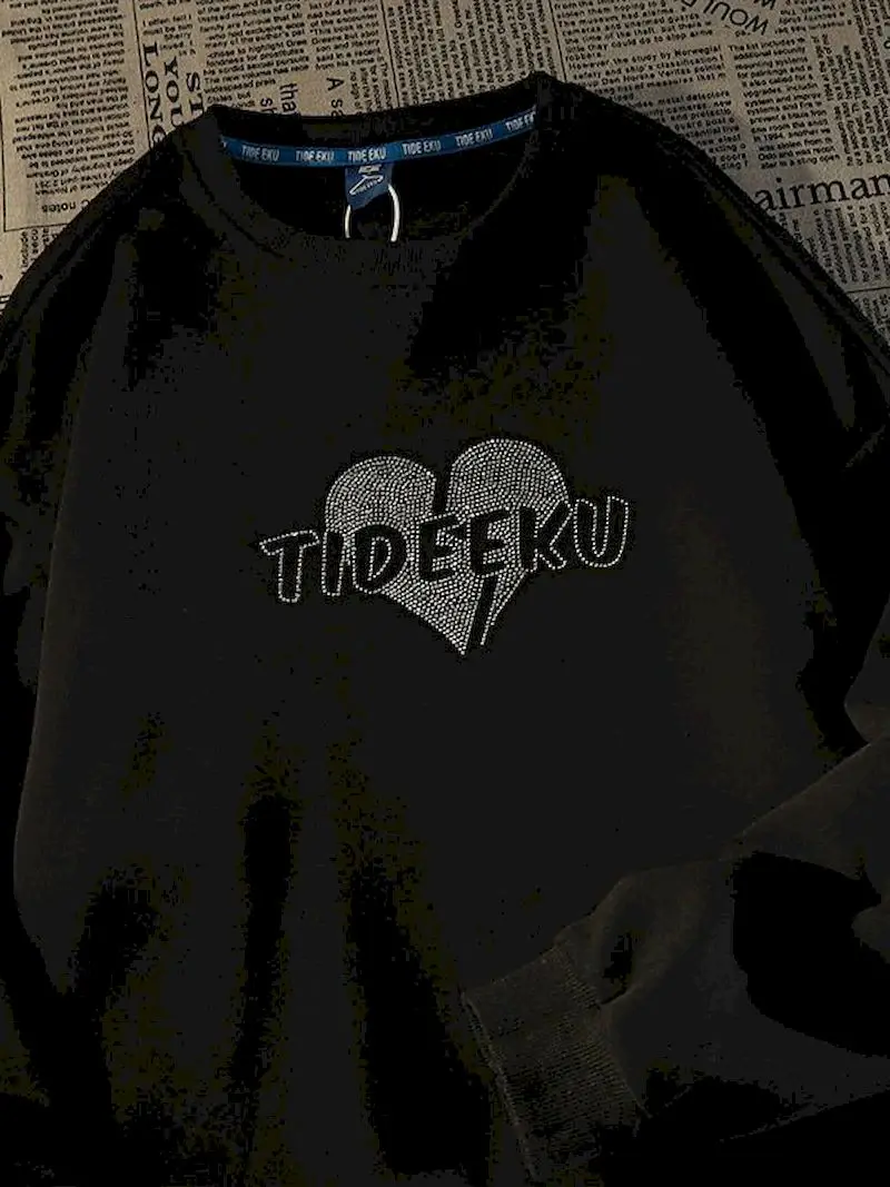 

Brand 2022 New Women Men Letter Printed Long Sleeve Oversized Hoodie Sweatshirt Ladies Streetwear Pullover Harajuku Vintage Tops