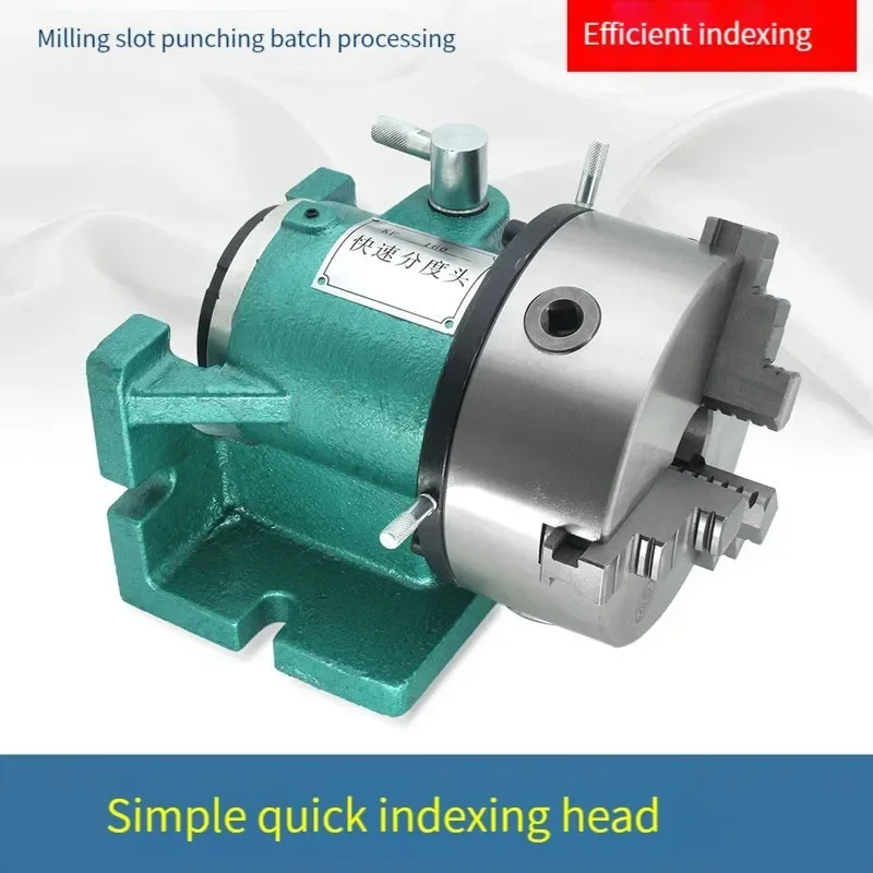 5-дюймовый 6-дюймовый быстродействующий фрезерный станок с индексирующей