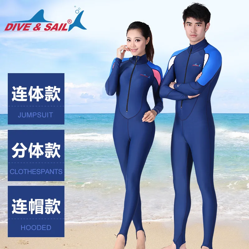 

2023 Neoprene Men UPF 50+Snorkeling Surf Water Sport Swimsuit UV Sunscreen Lycra Diving Wetsuit PadedScuba Rashguard Swimwear