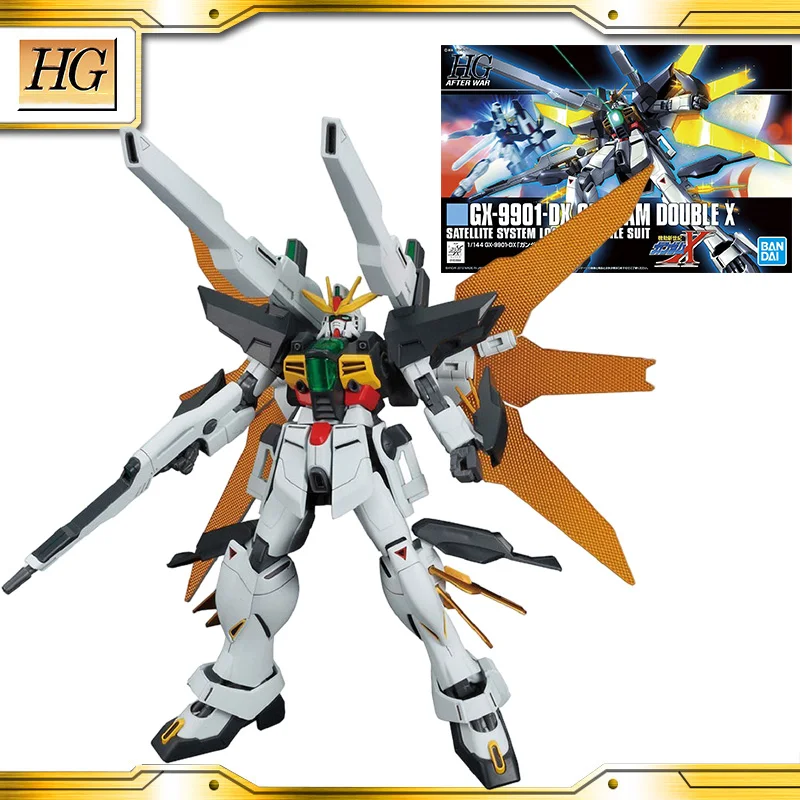 

Original Bandai Gundam HGUC HGAW 1/144 GX-9901-GX GUNDAM DOUBLE X Anime Action Figures Assemble Model Toys