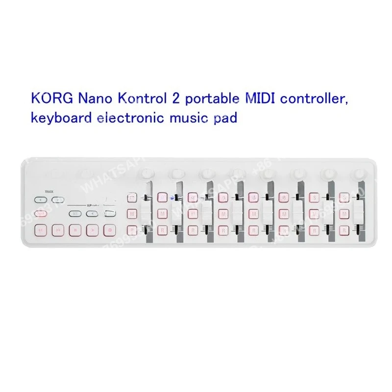 Фото Портативный MIDI-контроллер KORG Nano Kontrol 2 для создания музыки, с клавиатурой и электронными музыкальными пэдами. №1