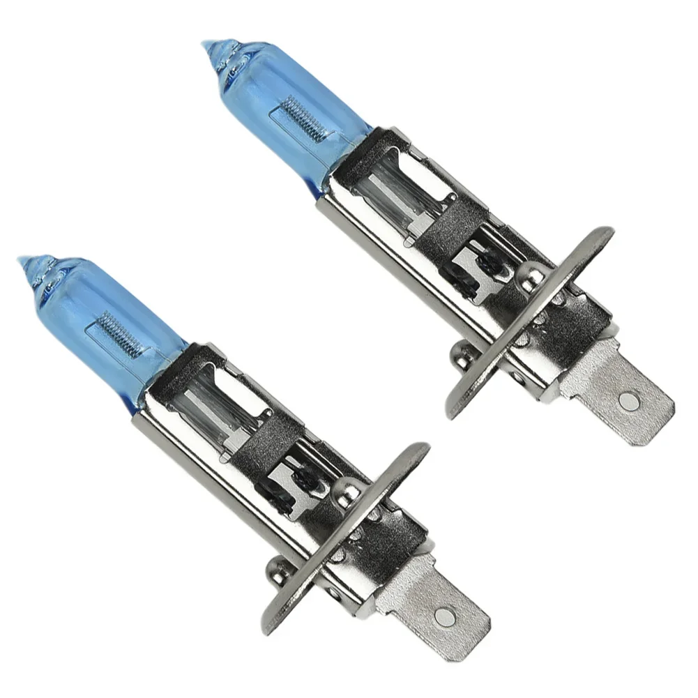 2 шт. Автомобильные H1 12 В 100 Вт, супер яркие фары, белые галогенные лампы 6000 К для BMW Golf Passat Peugeot Jeep