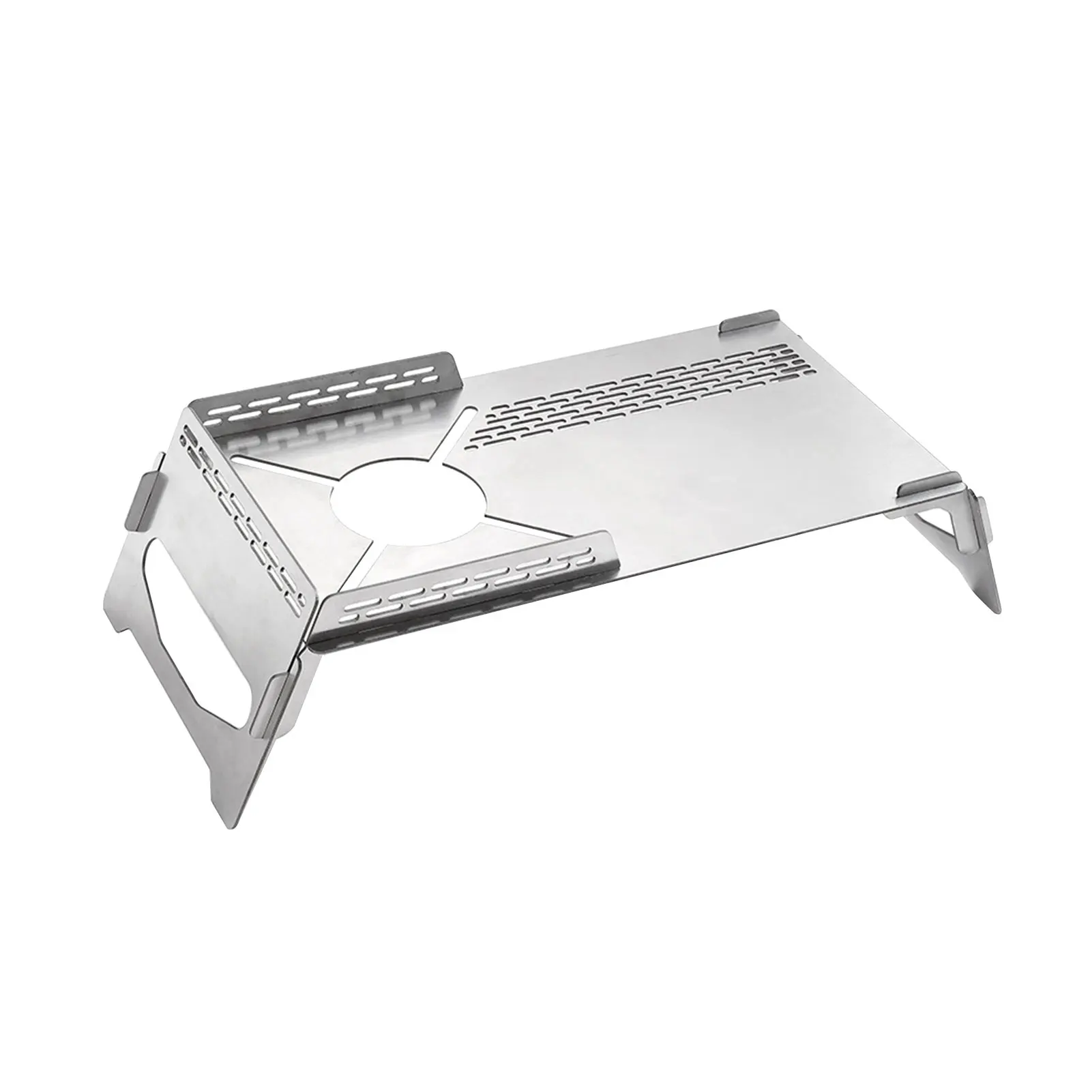 

Многофункциональный складной стол для плиты, кронштейн для горелки, для кемпинга на открытом воздухе, с сумкой для хранения, портативный ле...