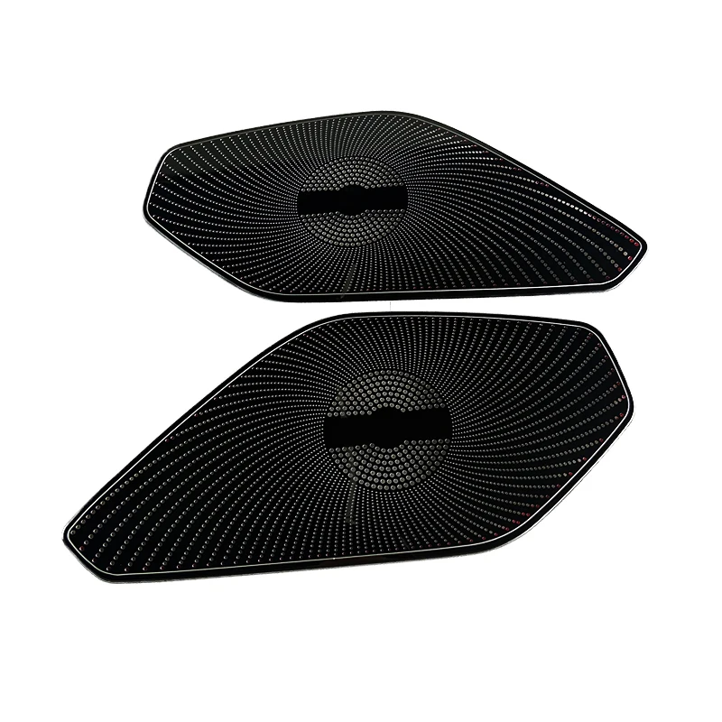 

Для Mazda MX-5 MX 5 RF MX5 ND 2016-2022 Автомобильные аксессуары Передняя колонка на крышу, звуковой сигнал, крышка динамика, декоративная рамка с блестками