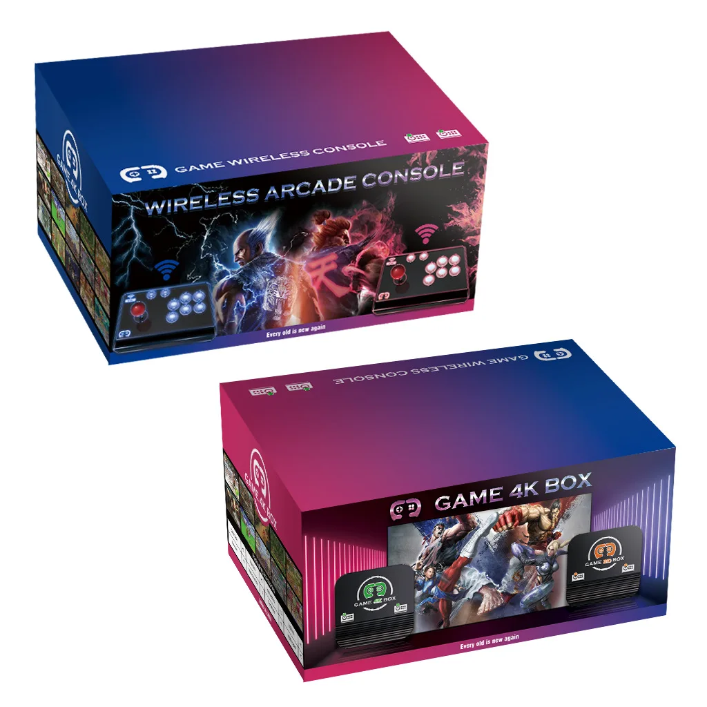 X6T Magic Box: большой аркадный джойстик беспроводная консоль домашняя телевизионная