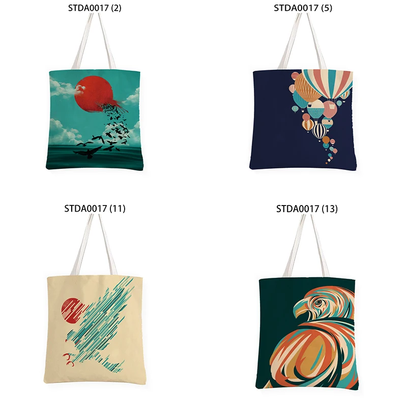 

Creative Eagle Pattern Storage Bags Pouch Bags for Women Custom Bags Organizers Storage Reusable Bathroom Organizer Eco-Friendly