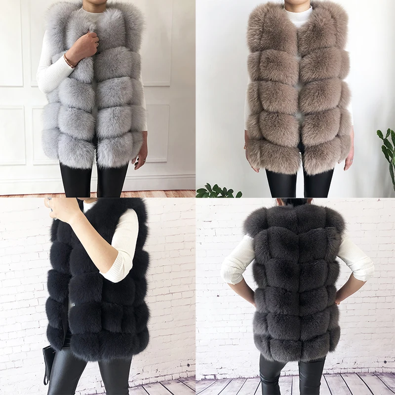 Special Offer Fur Coat Women Jacket Genuine Leather Fox Fur Thick Winter Casual No Fur Real Fur Women's Teddy Coat 0152