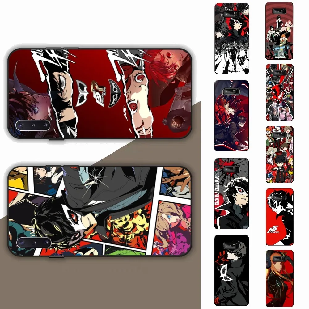 

Persona 5 Phone Case For Samsung Note 8 9 10 20 pro plus lite M 10 11 20 30 21 31 51 A 21 22 42 02 03