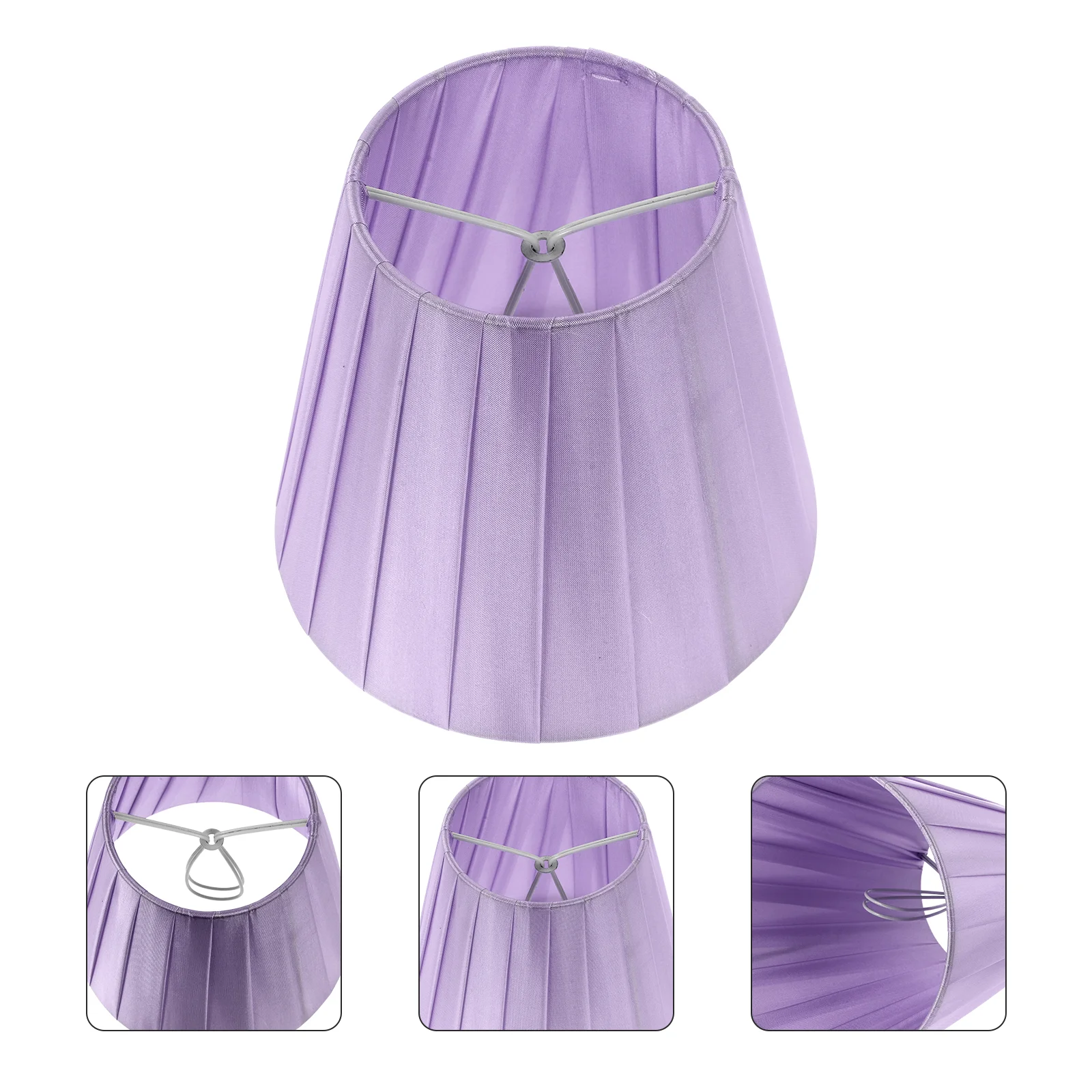 

Lamp Shade Lampshade Shades Light Table Cover Chandelier Fabric Wall Clip Lamps Floor Cloth Style Pleated Pendant Drum Modern