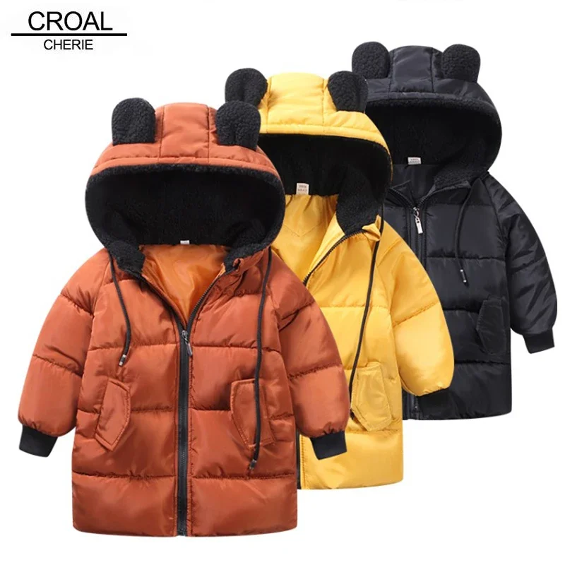 

CROAL CHERIE Girls Jackets Kids Boys Coat Children Winter Outerwear & Coats Casual Baby Girls Clothes Autumn Winter Parkas