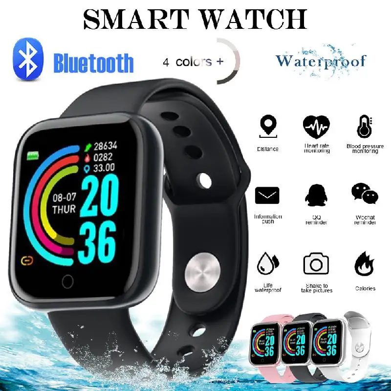 

NEW Fitness Pedometers Sports Smart Watch Waterproof Watches Oxygen distance alarm sleep Monitoring find Phone Smartwatch