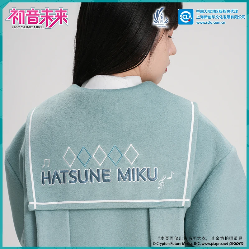 2024 оригинальное пальто Хацунэ Мику куртка женское зимнее JK униформа Vocaloid
