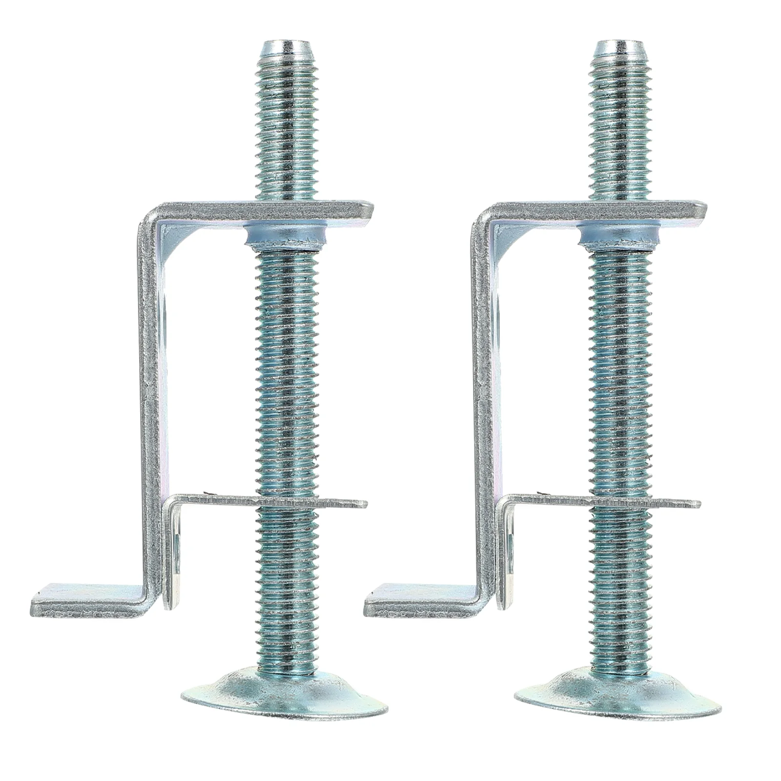 

2 Pcs Wardrobe Adjustable Floor Mat Cabinet Adjustment Foot Chair Bracket Legs Pad Ground
