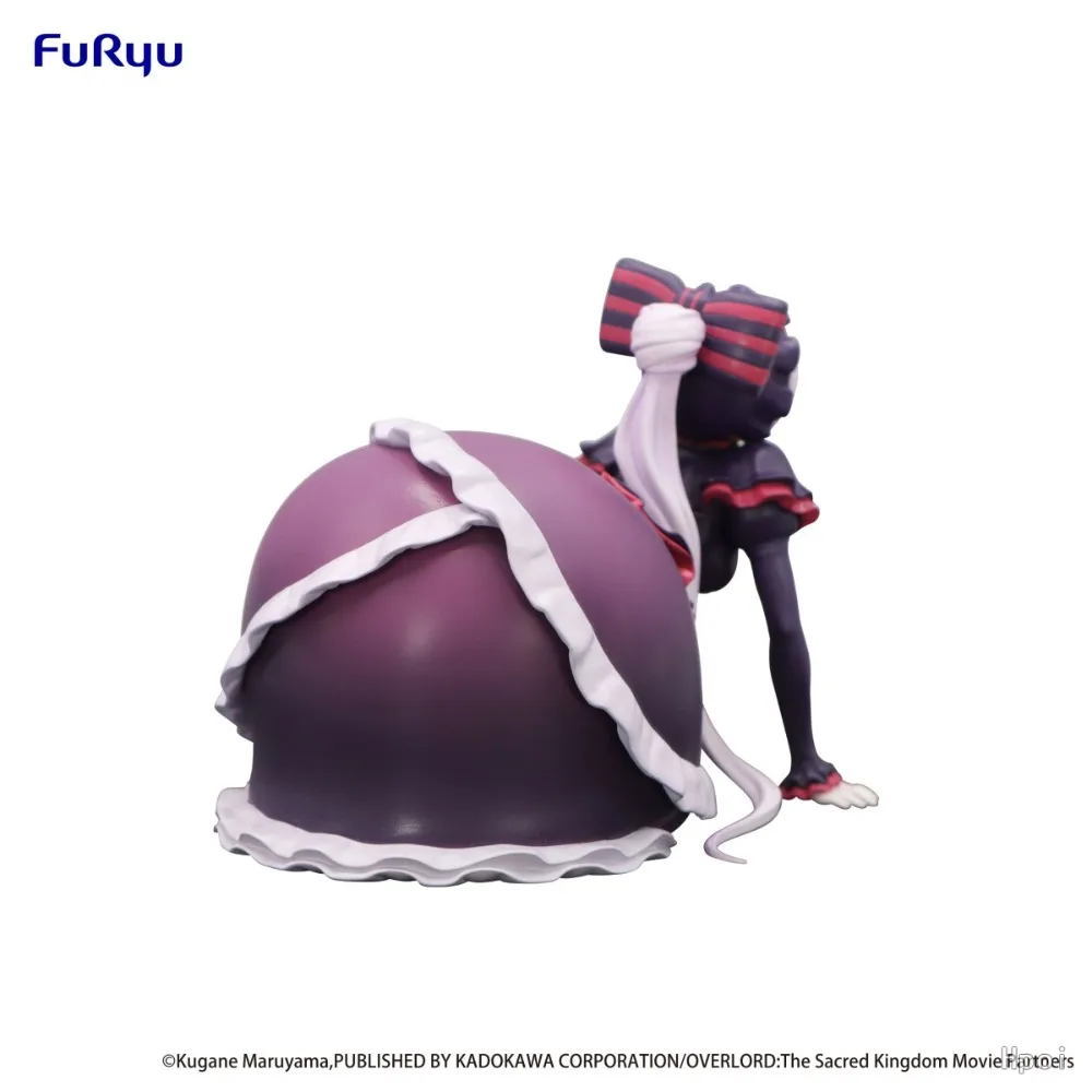 Фото В наличии FuRyu, оригинальная аниме Overlord Shalltear Bloodfallen 10,5 см, коллекционная модель игрушки, стопор для лапши, фигурка, рождественский подарок №4