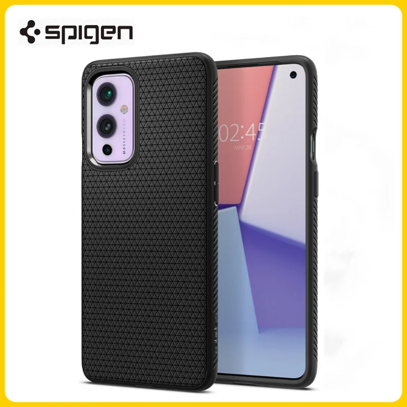 

Original Spigen Liquid Air TPU Soft Silicone Case For OnePlus 9 Pro One Plus 9Pro Mil-Grade Certified Shockproof Cover